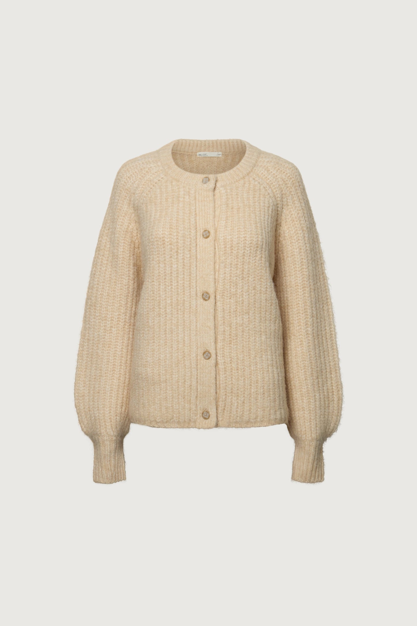 RAGLAN SLEEVE BUTTON FRONT CARDIGAN