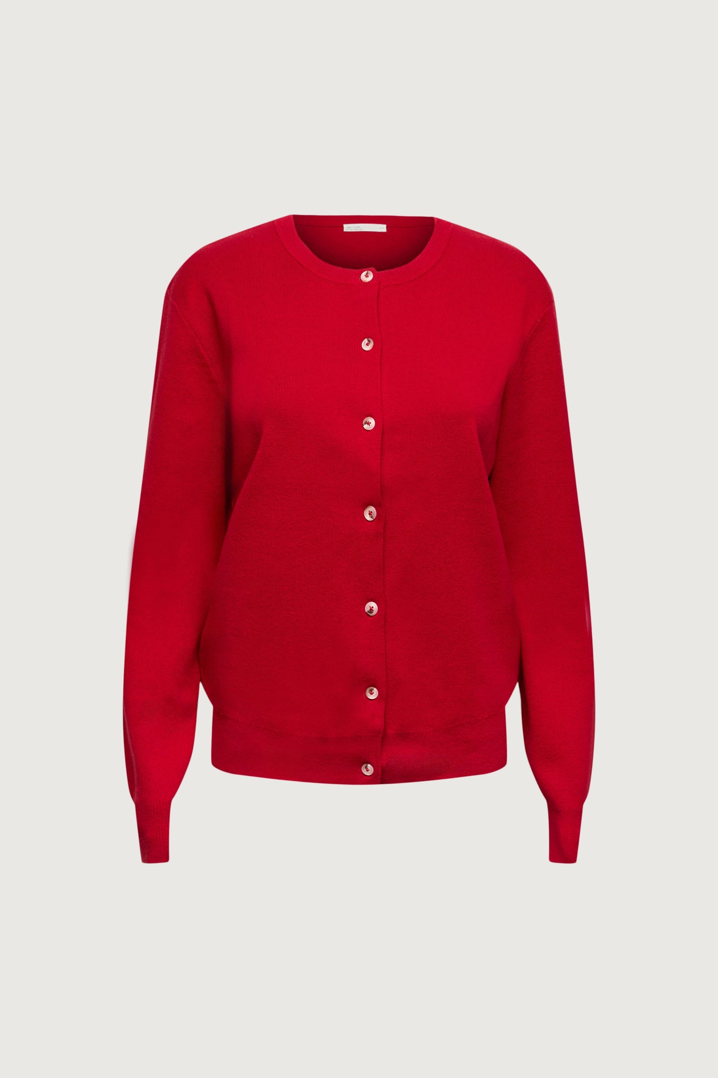 RELAXED FIT BUTTON FRONT CARDIGAN
