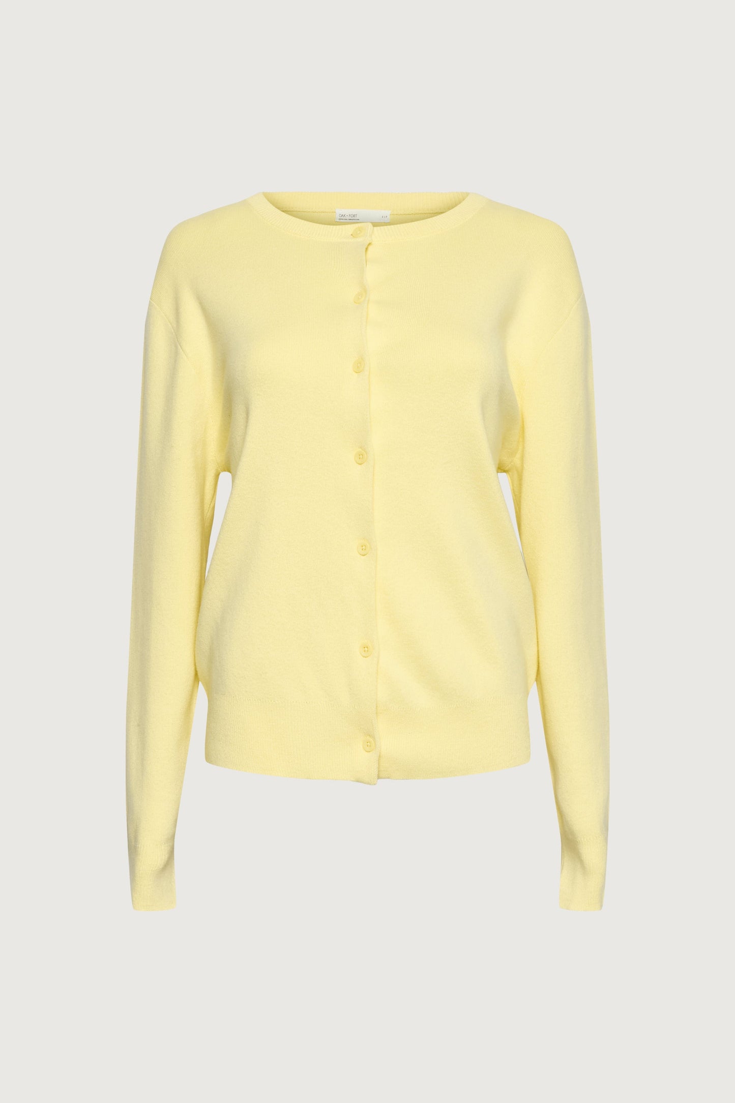 RELAXED FIT BUTTON FRONT CARDIGAN
