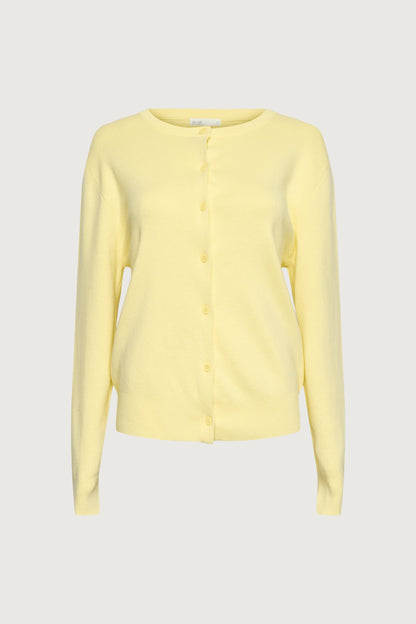 RELAXED FIT BUTTON FRONT CARDIGAN