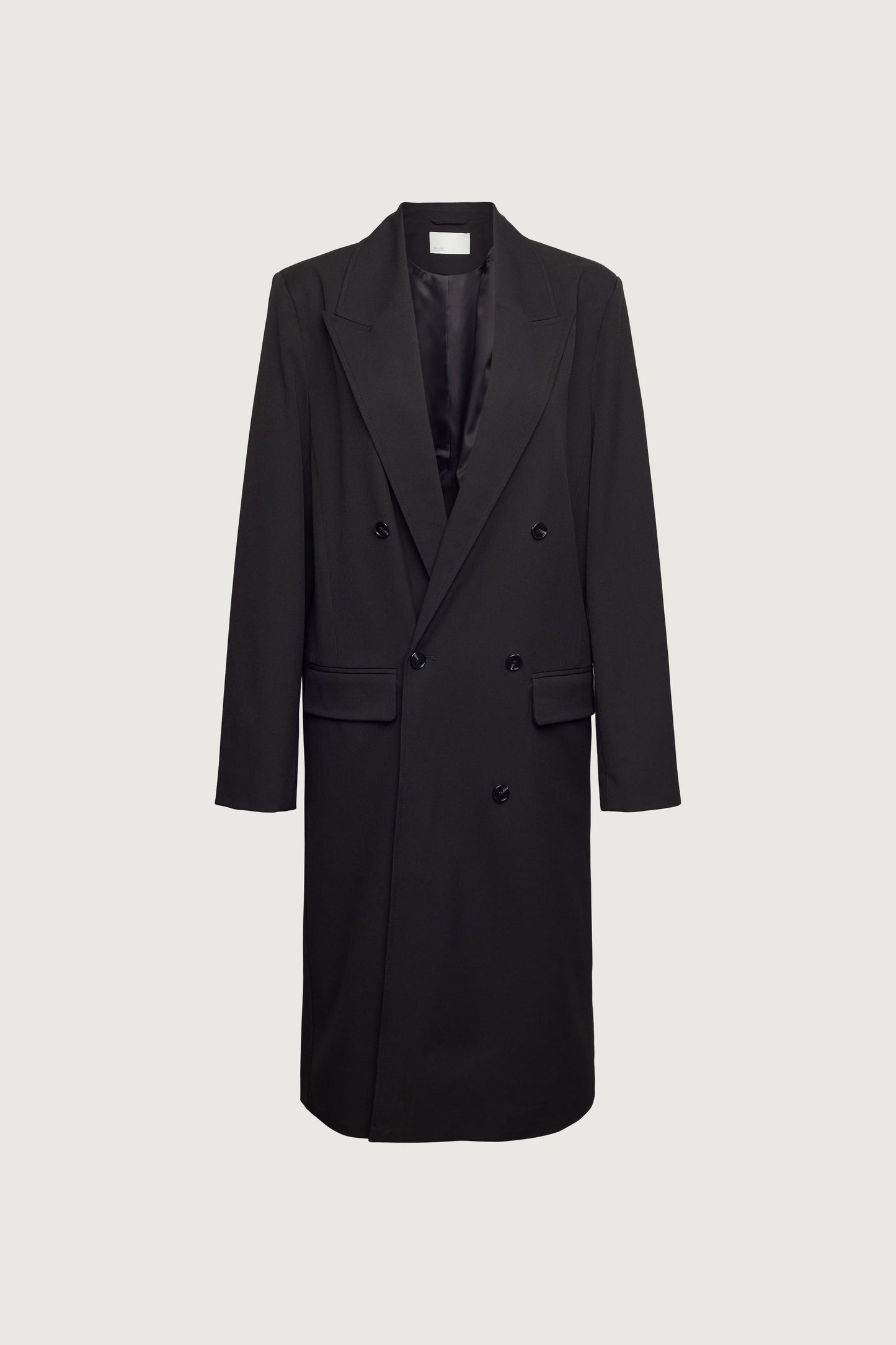 DOUBLE-BREASTED SUITING COAT
