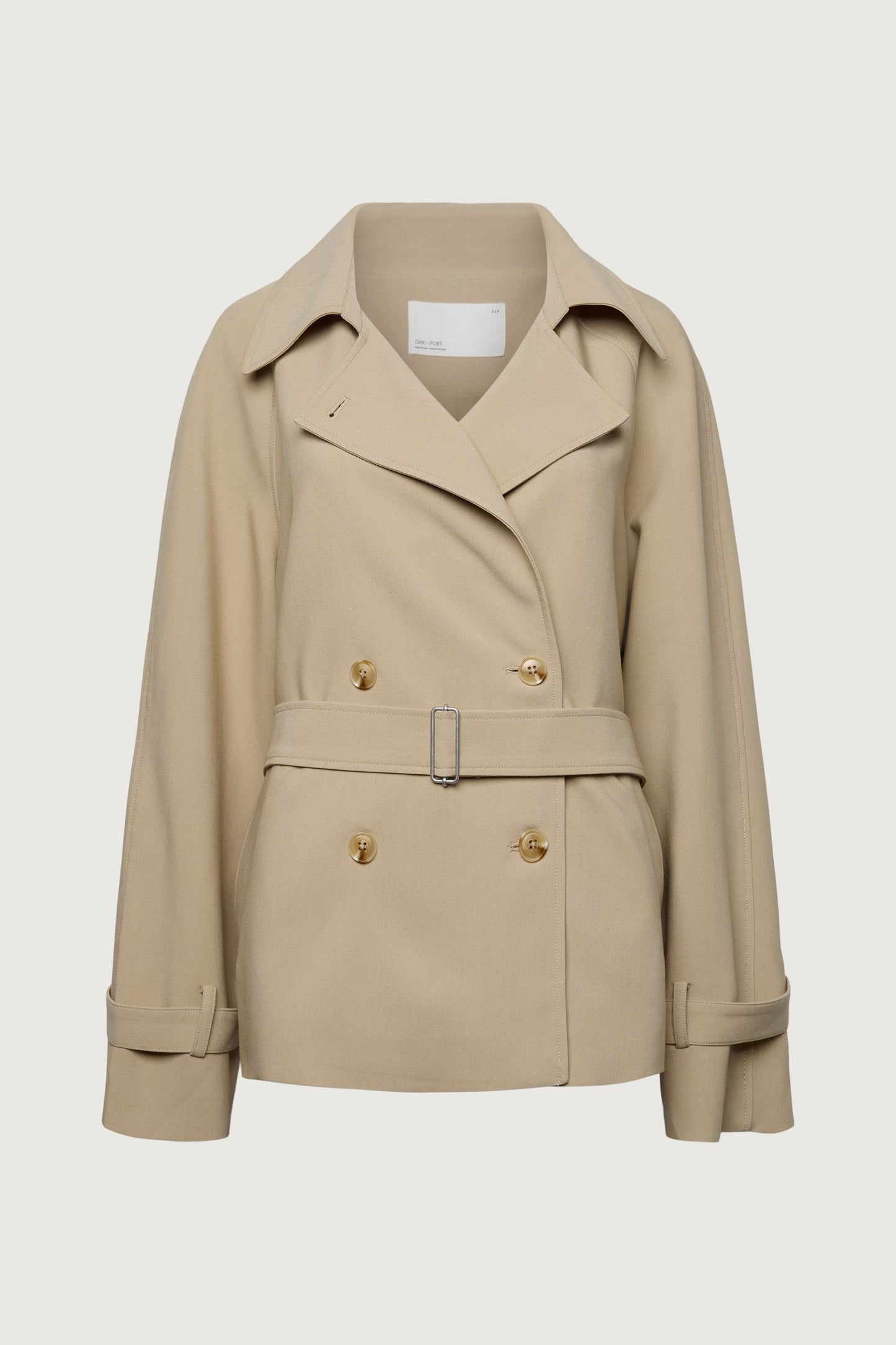 SHORT OVERSIZED TRENCH COAT