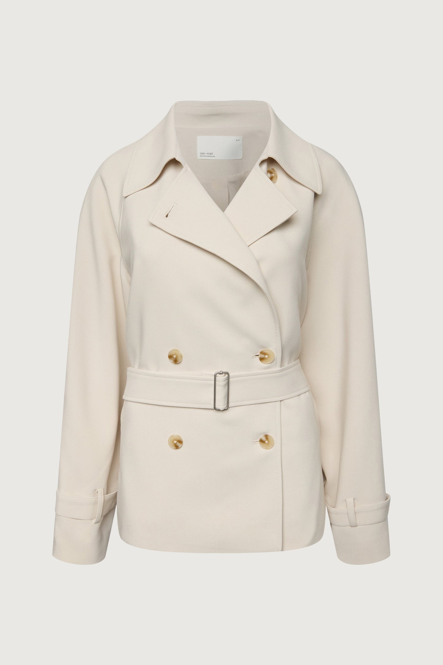 SHORT OVERSIZED TRENCH COAT
