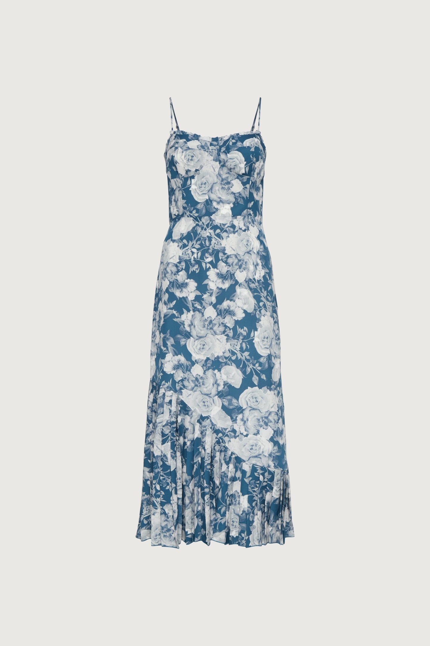 FLORAL PRINT MAXI DRESS