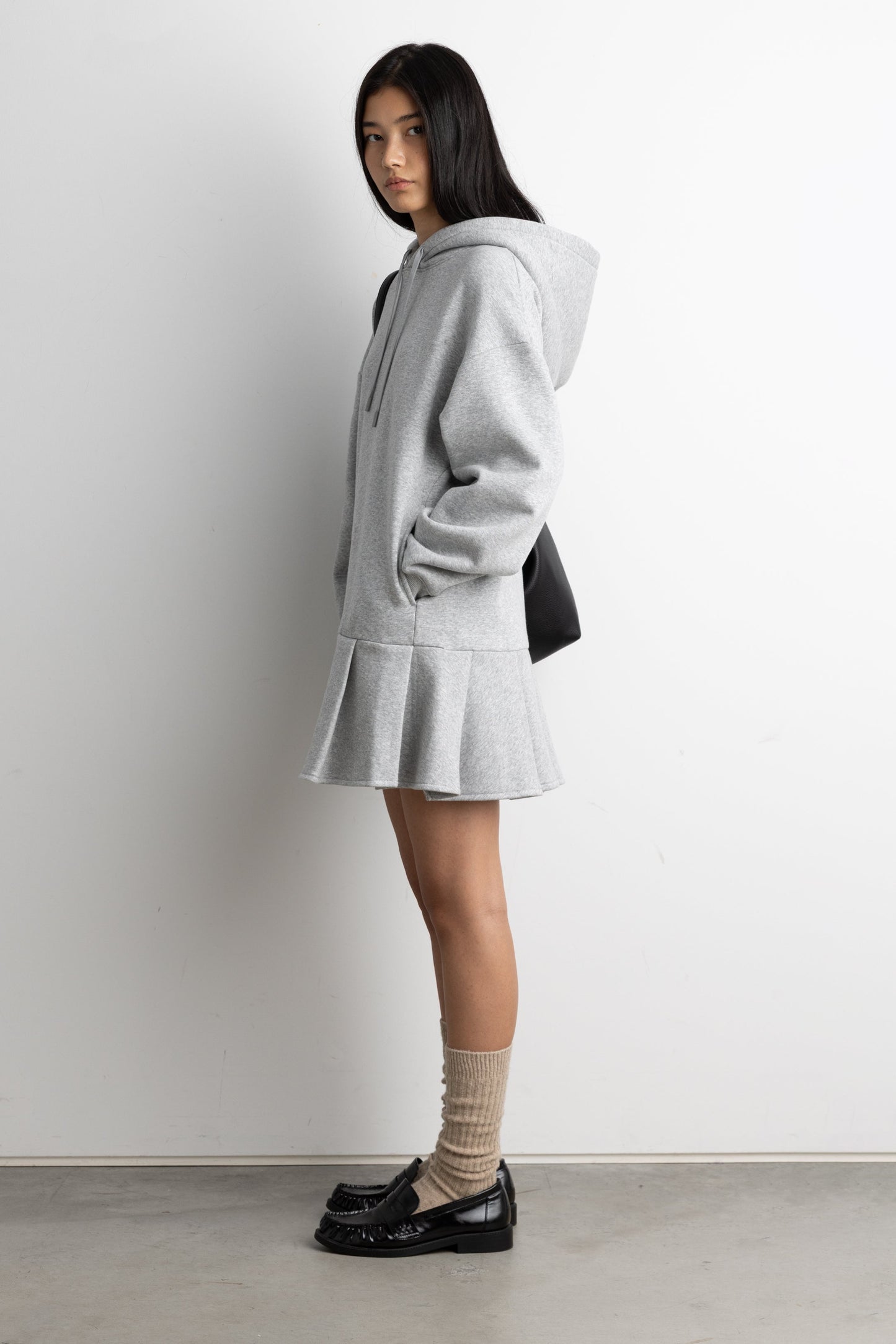HOODIE MINI DRESS