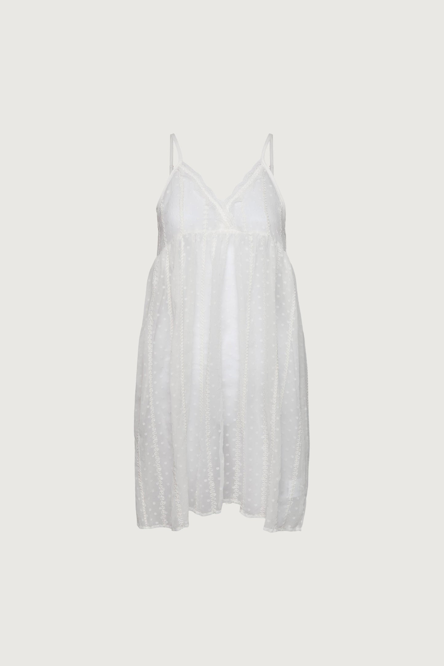 SHEER LAYERED LACE DRESS