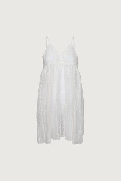 SHEER LAYERED LACE DRESS