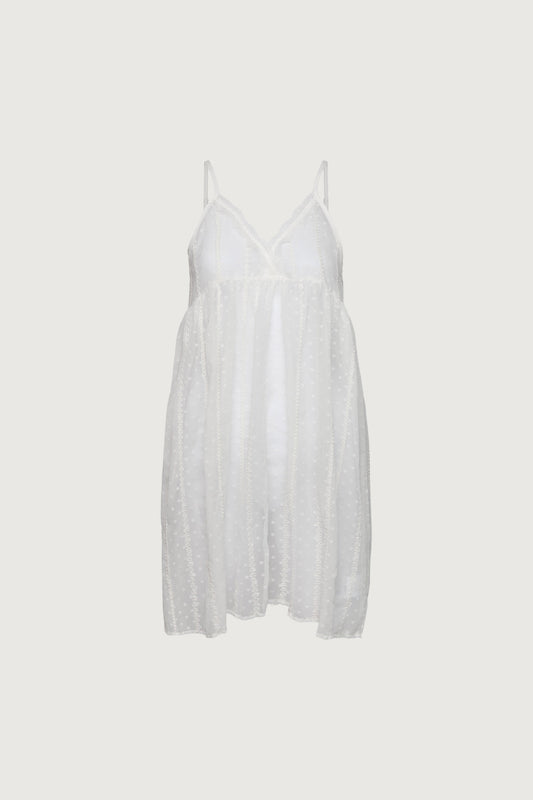 SHEER LAYERED LACE DRESS