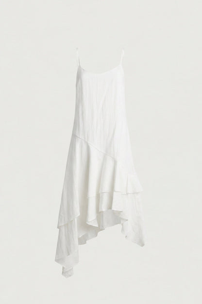TIERED RUFFLE CAMI DRESS