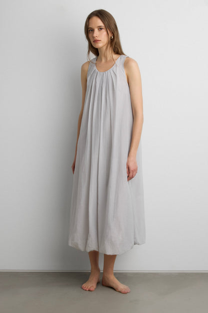 BALLOON MAXI DRESS