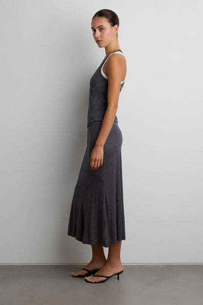 LAYERED CAMI MAXI DRESS