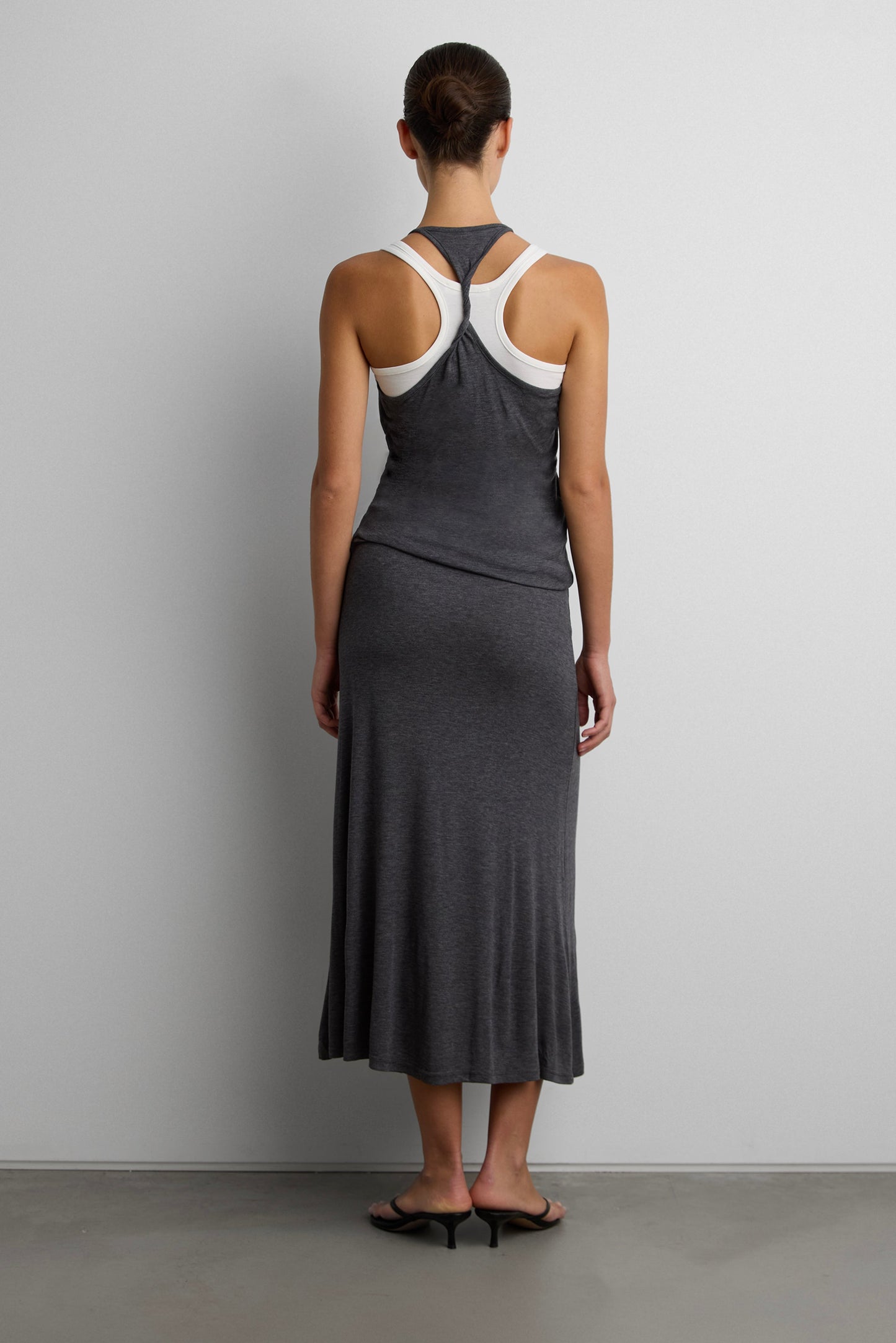 LAYERED CAMI MAXI DRESS