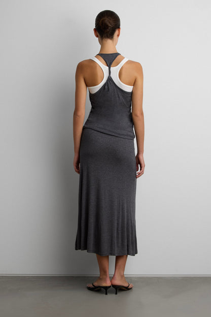 LAYERED CAMI MAXI DRESS
