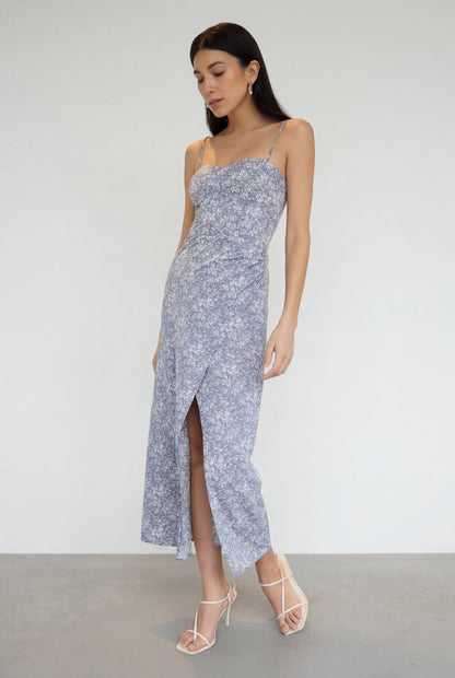 FLORAL MIDI DRESS