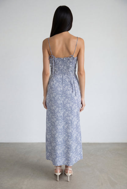 FLORAL MIDI DRESS