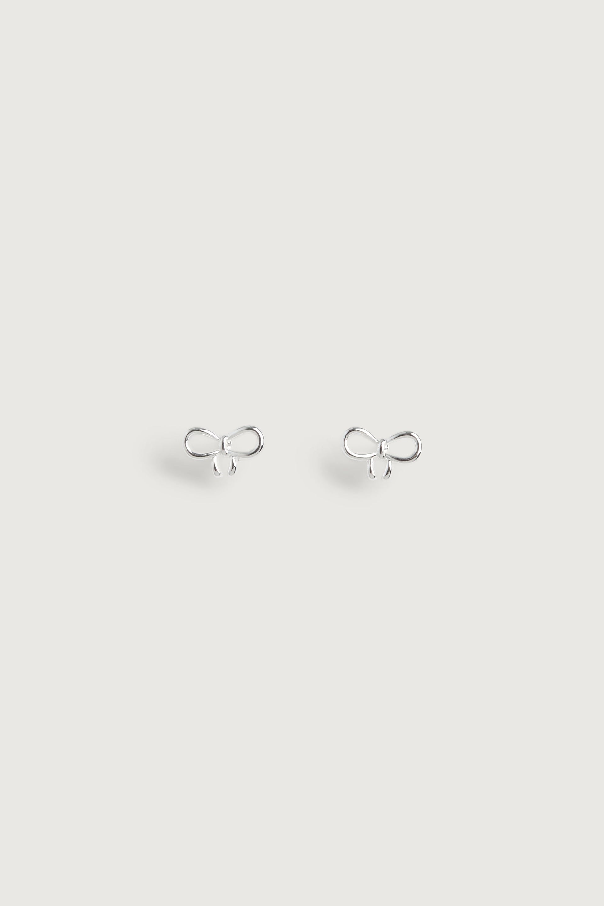 BOW STUD EARRINGS