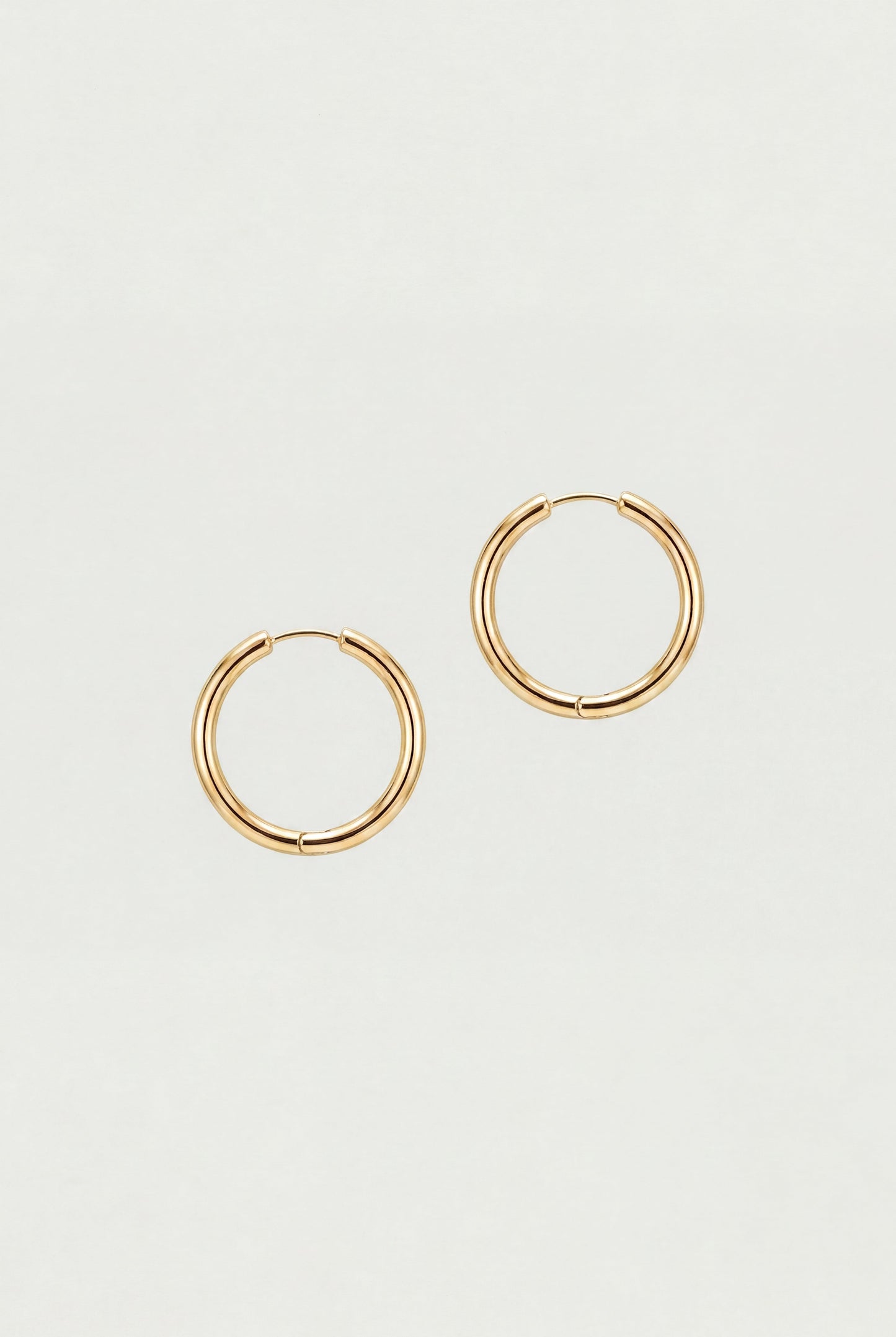 LARGE HOOP EARRINGS WITH HINGE