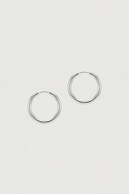 LARGE HOOP EARRINGS WITH HINGE