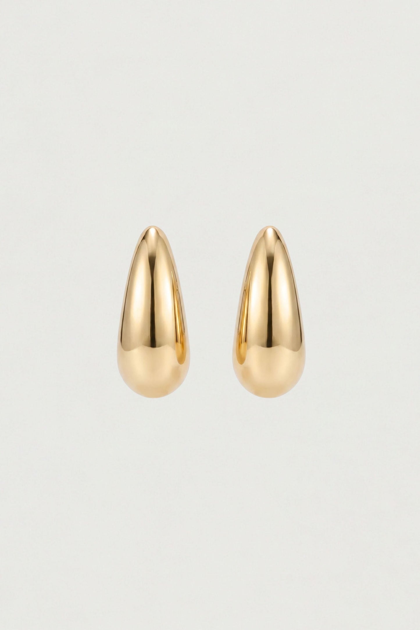 CURVED HOOP EARRINGS