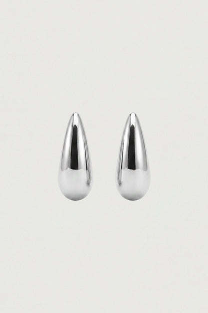 CURVED HOOP EARRINGS