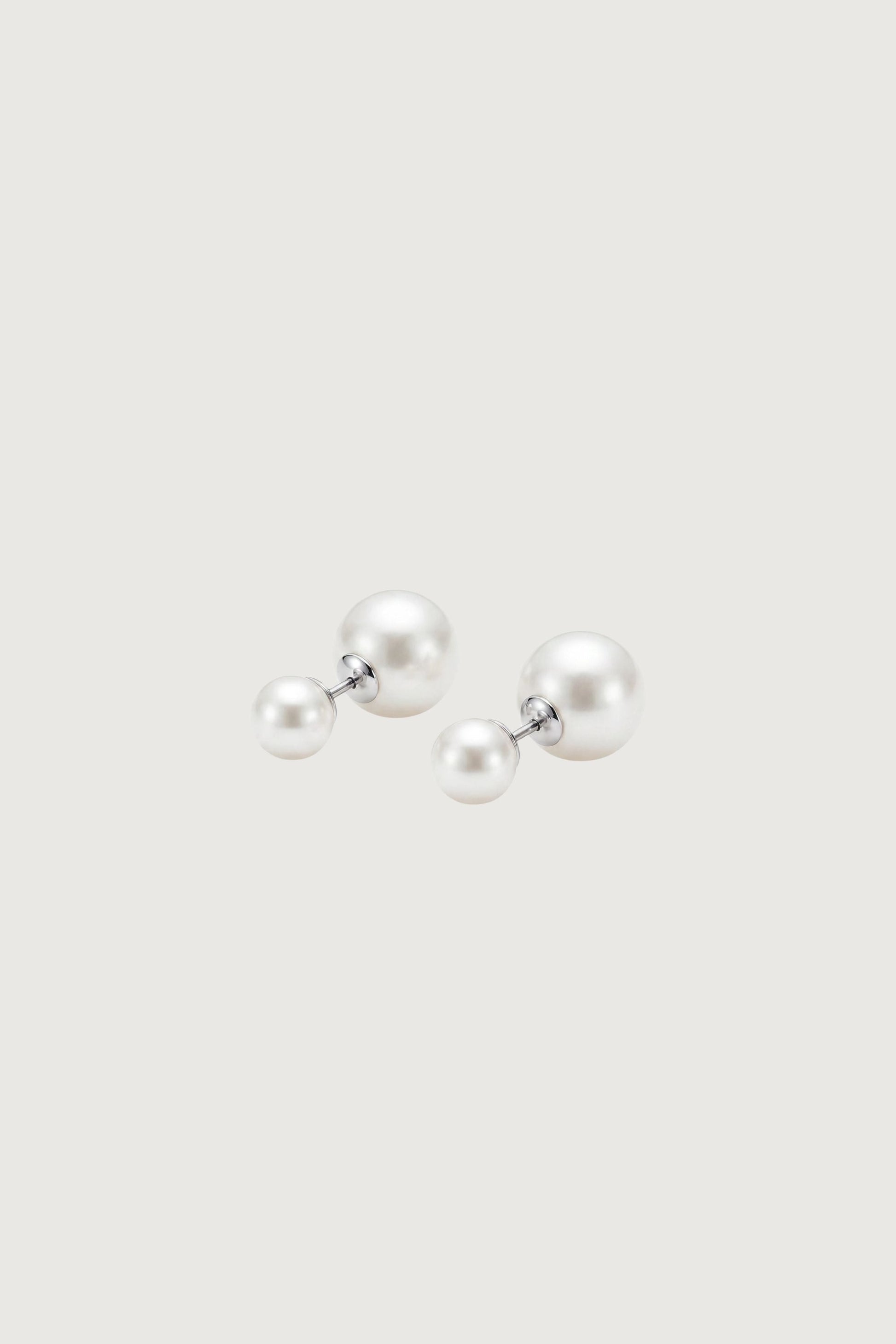 DOUBLE PEARL EARRINGS