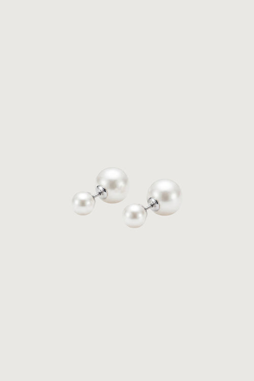 DOUBLE PEARL EARRINGS