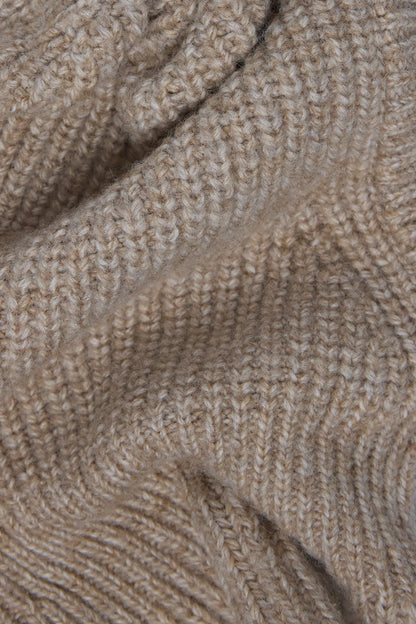 RIBBED KNIT BALACLAVA