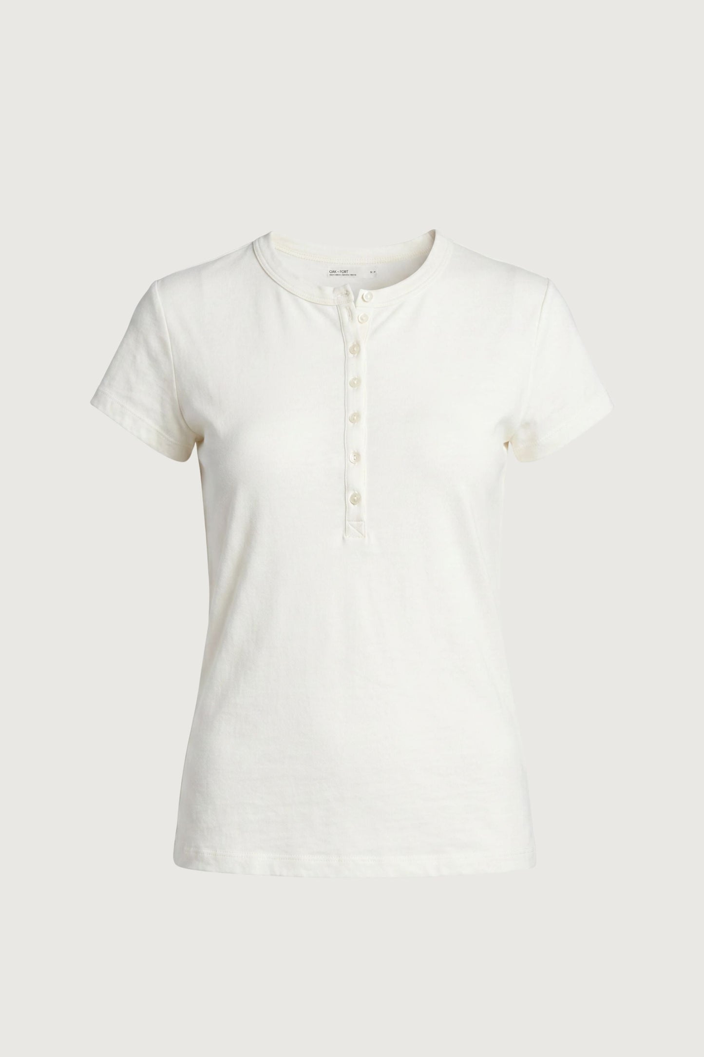 SLIM FIT HENLEY NECK T-SHIRT