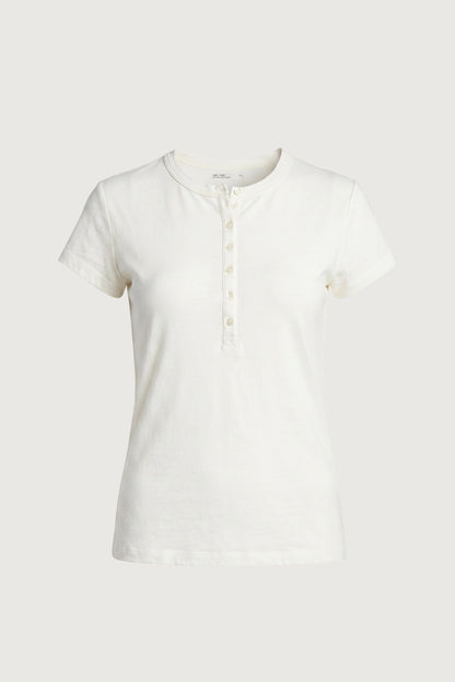 SLIM FIT HENLEY NECK T-SHIRT