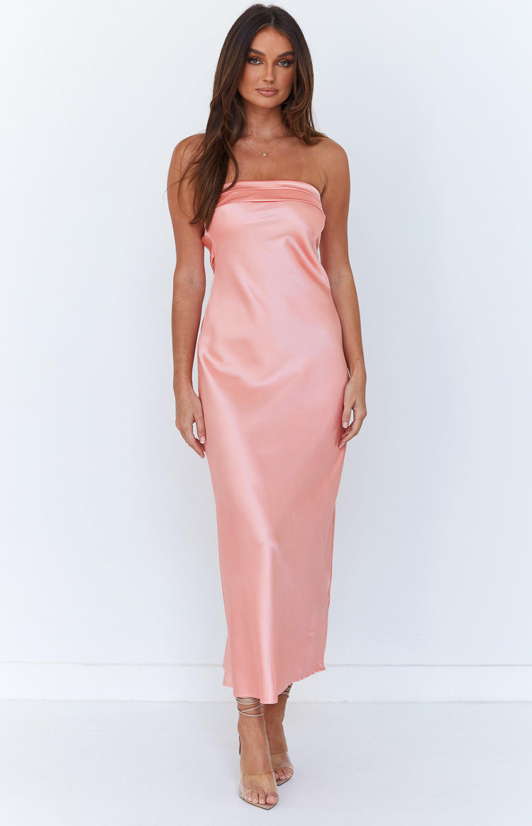 Maiah Pink Maxi Dress