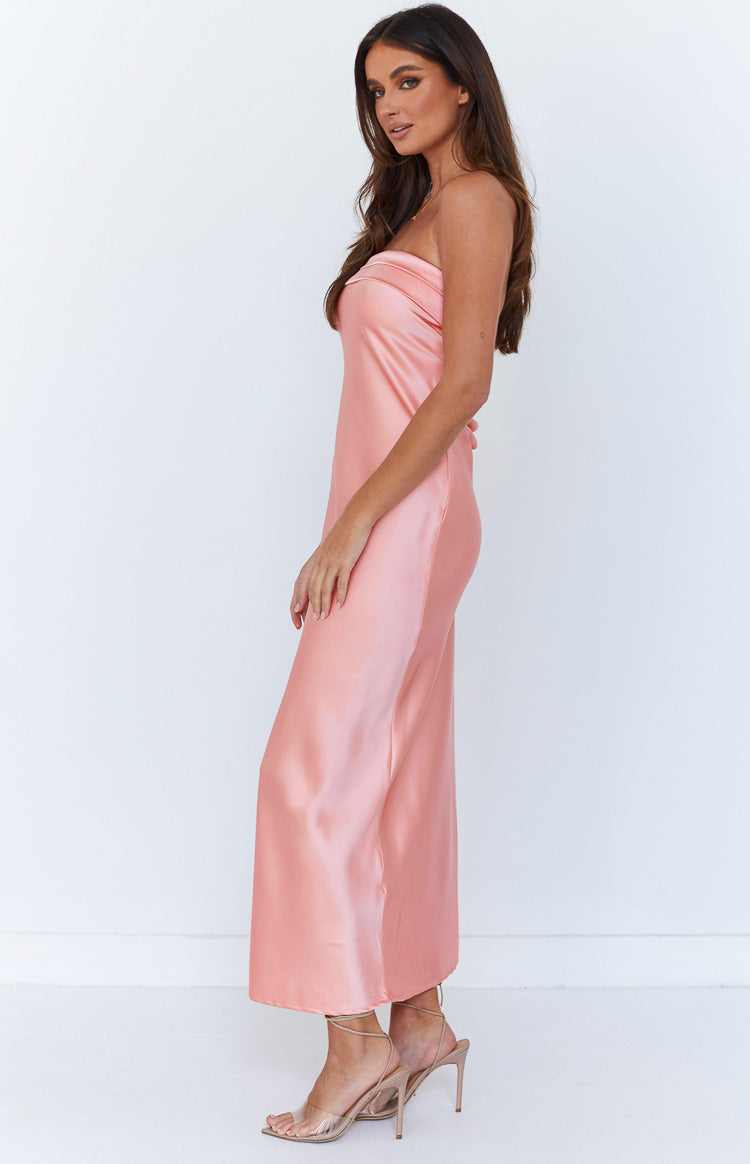 Maiah Pink Maxi Dress