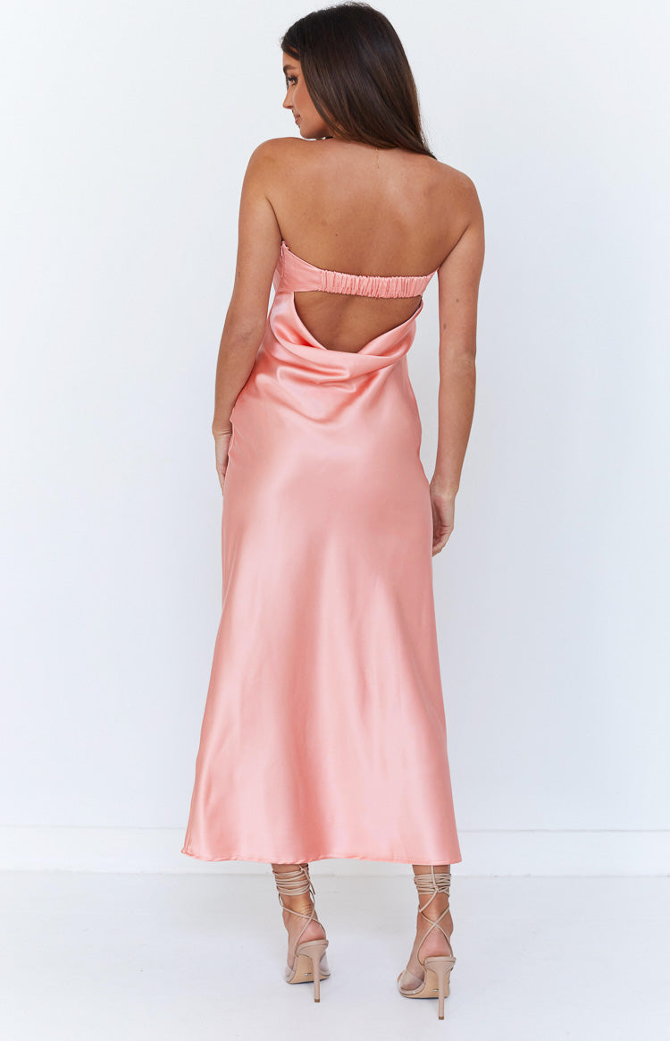 Maiah Pink Maxi Dress