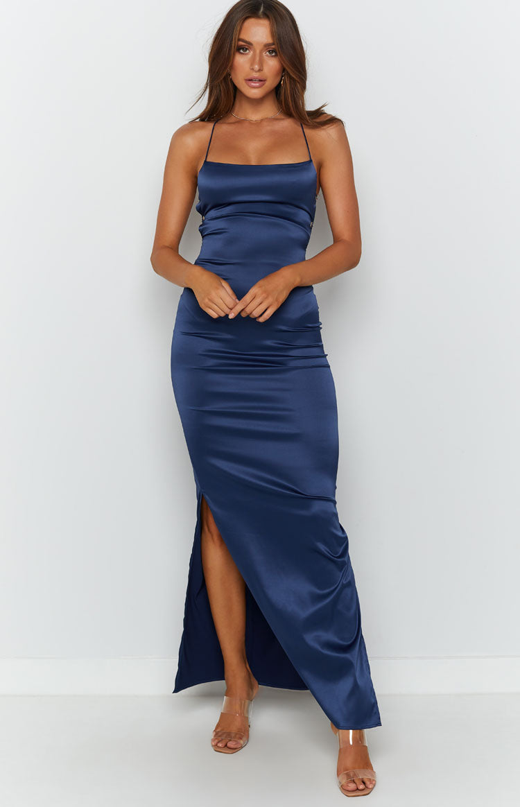 Manhattan Slip Formal Dress Midnight