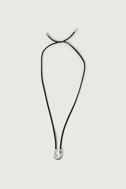U PENDANT CORD NECKLACE
