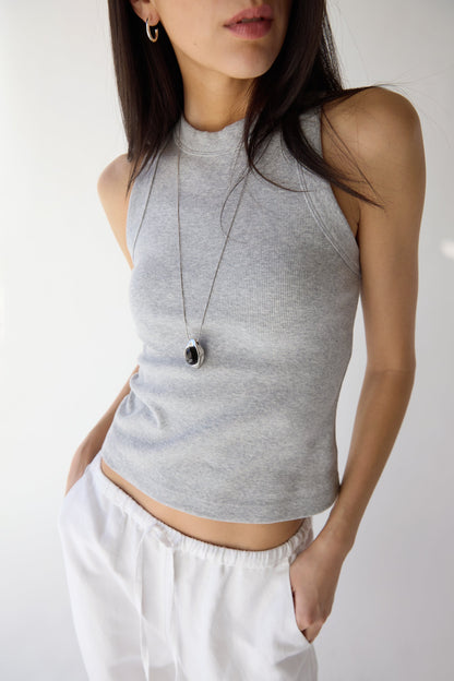 MIDNIGHT PENDANT NECKLACE