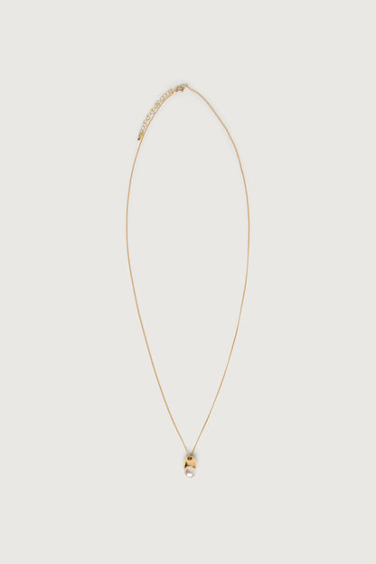 CONTRAST PENDANT NECKLACE