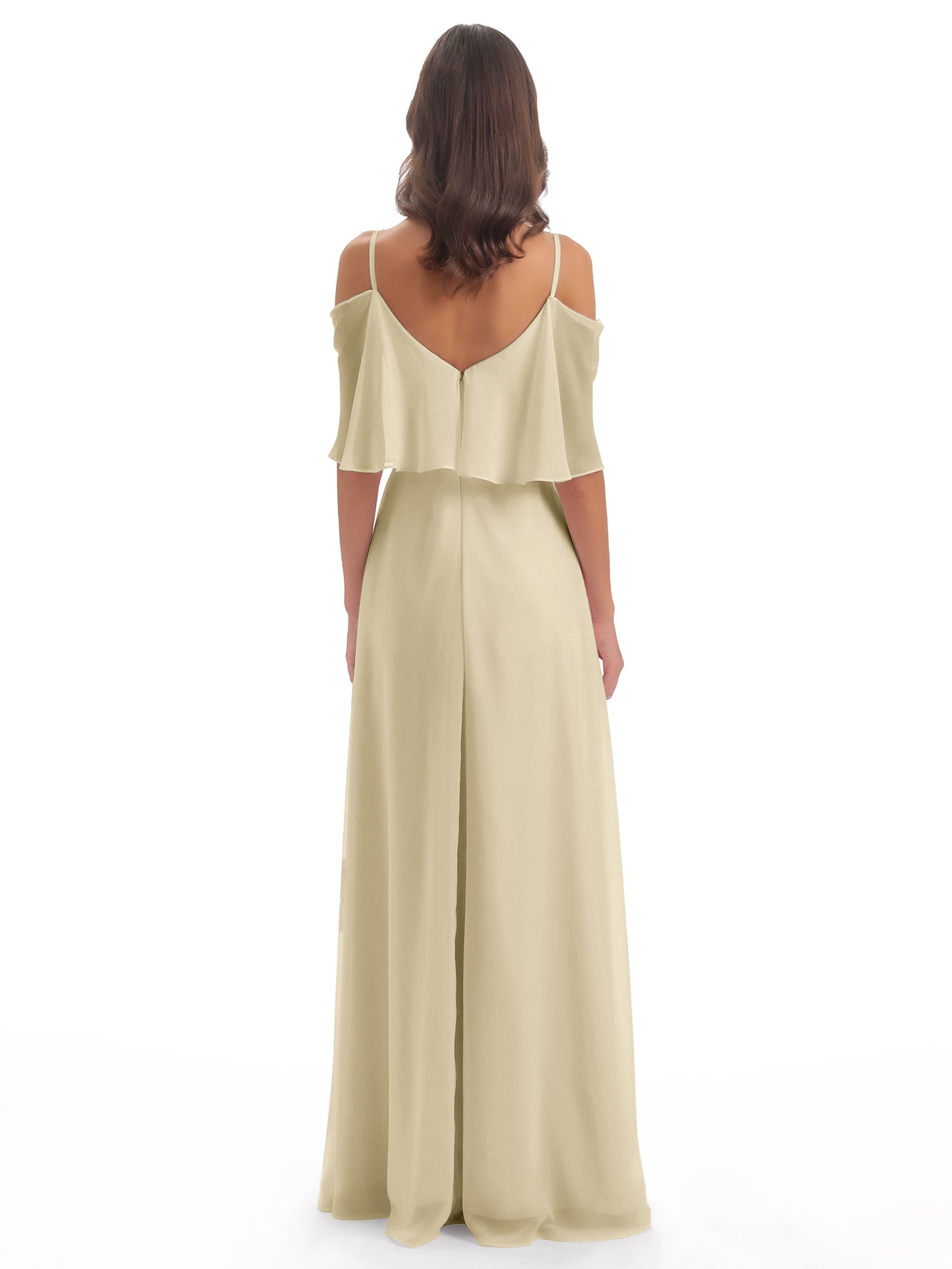 Abigail Sheath Spaghetti Straps Bridesmaid Dresses