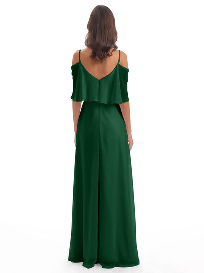 Abigail Sheath Spaghetti Straps Bridesmaid Dresses