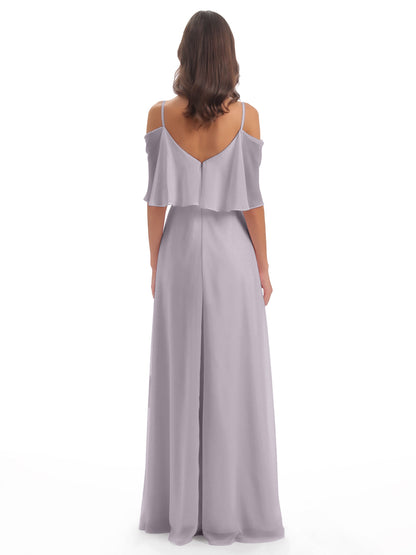 Abigail Sheath Spaghetti Straps Bridesmaid Dresses