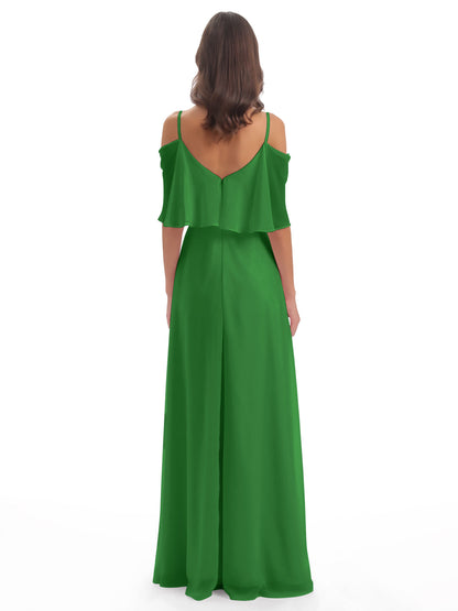 Abigail Sheath Spaghetti Straps Bridesmaid Dresses