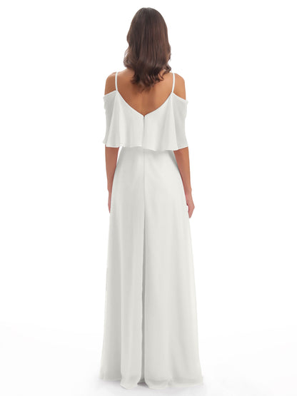 Abigail Sheath Spaghetti Straps Bridesmaid Dresses