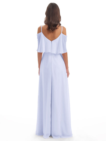 Abigail Sheath Spaghetti Straps Bridesmaid Dresses