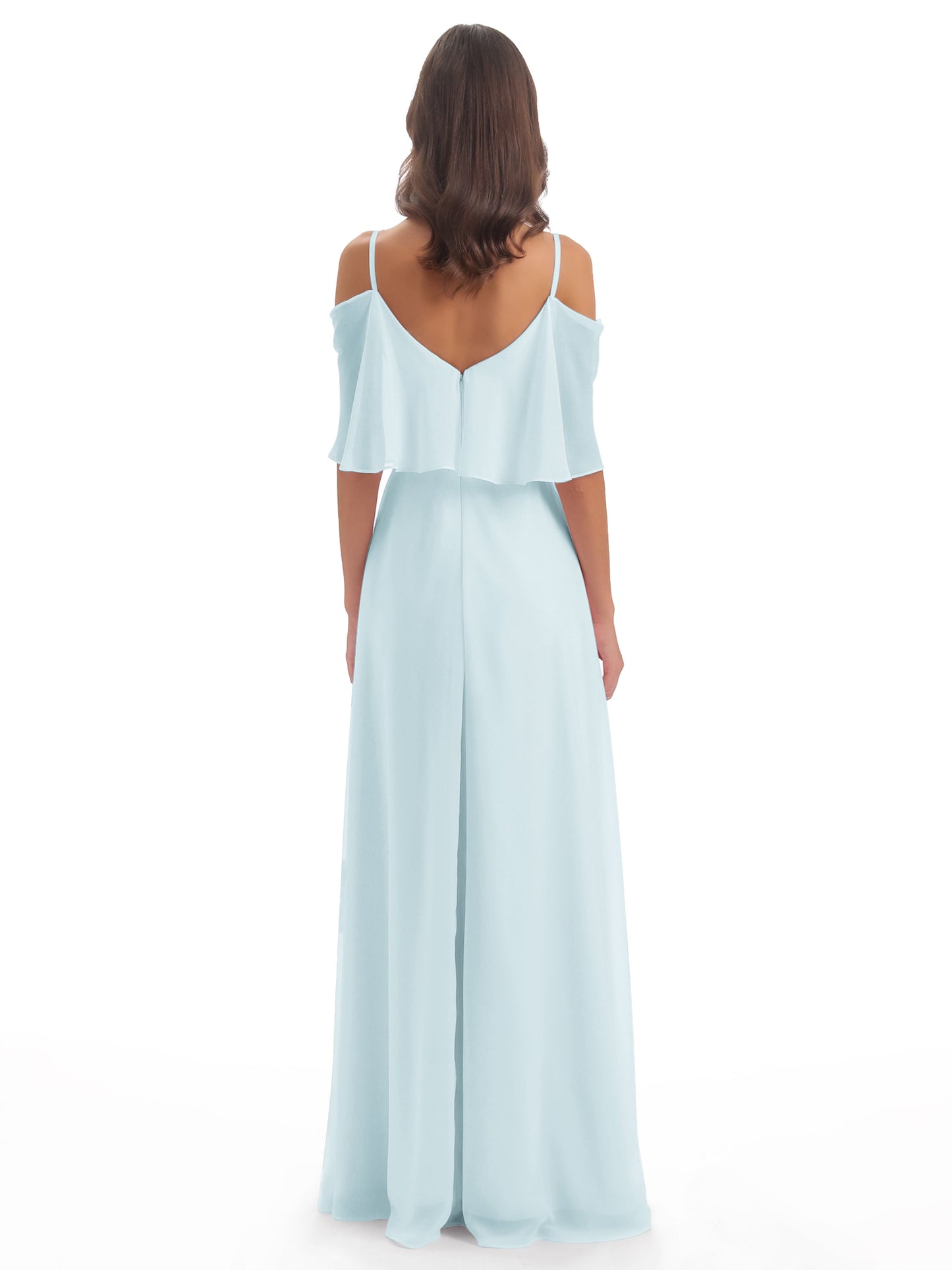 Abigail Sheath Spaghetti Straps Bridesmaid Dresses