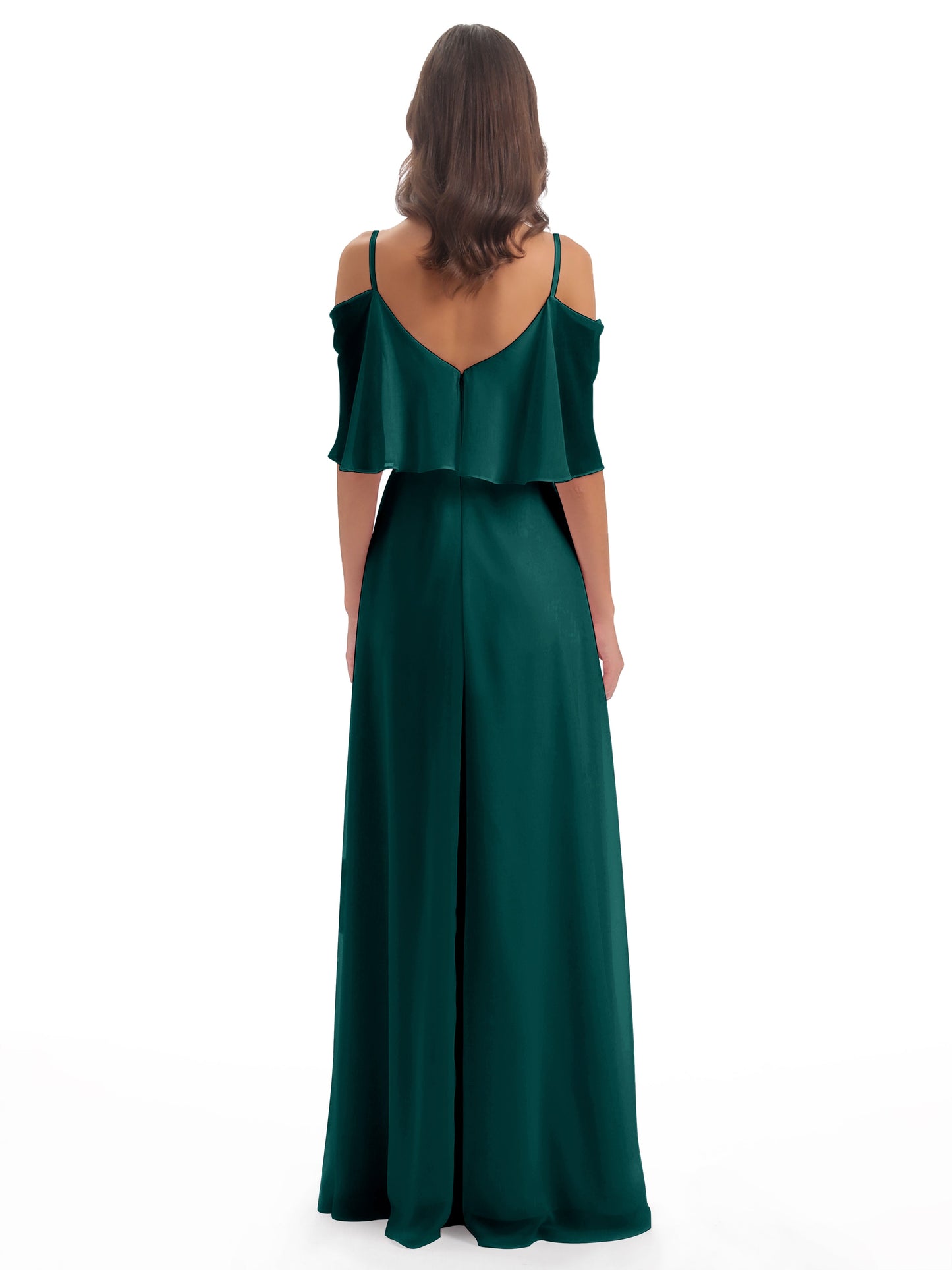 Abigail Sheath Spaghetti Straps Bridesmaid Dresses