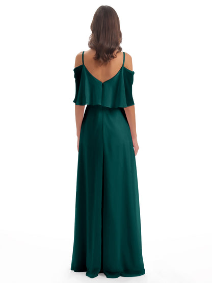 Abigail Sheath Spaghetti Straps Bridesmaid Dresses