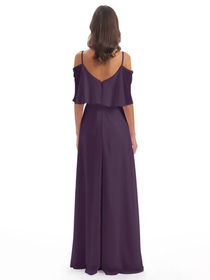 Abigail Sheath Spaghetti Straps Bridesmaid Dresses