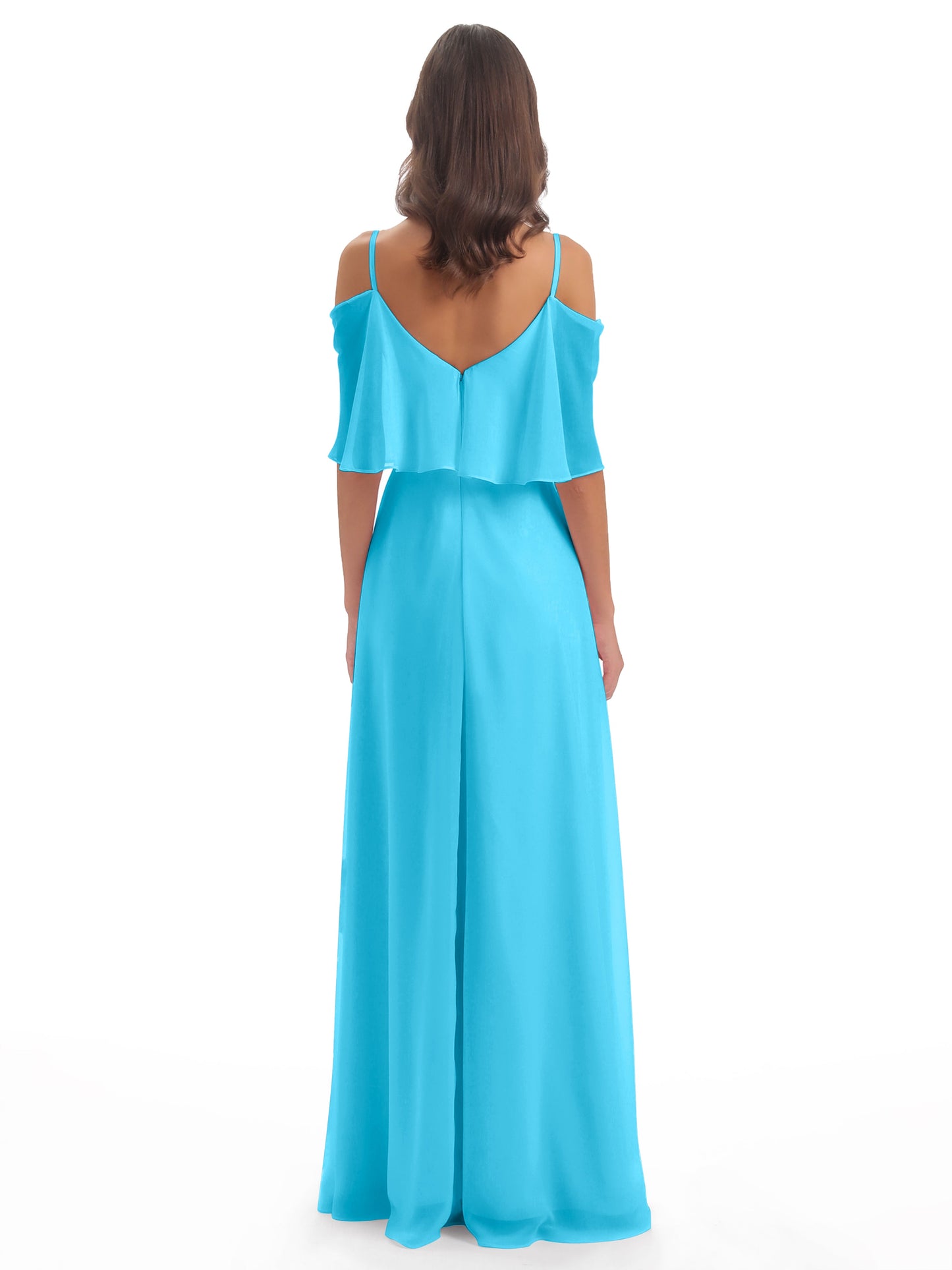 Abigail Sheath Spaghetti Straps Bridesmaid Dresses