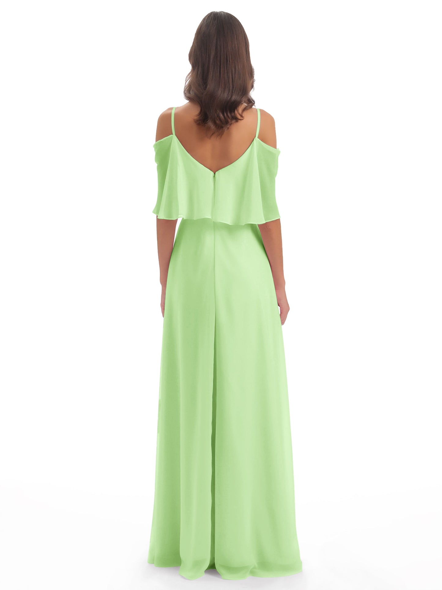 Abigail Sheath Spaghetti Straps Bridesmaid Dresses
