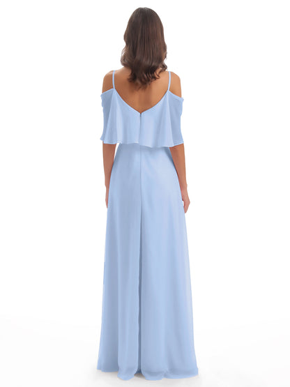 Abigail Sheath Spaghetti Straps Bridesmaid Dresses