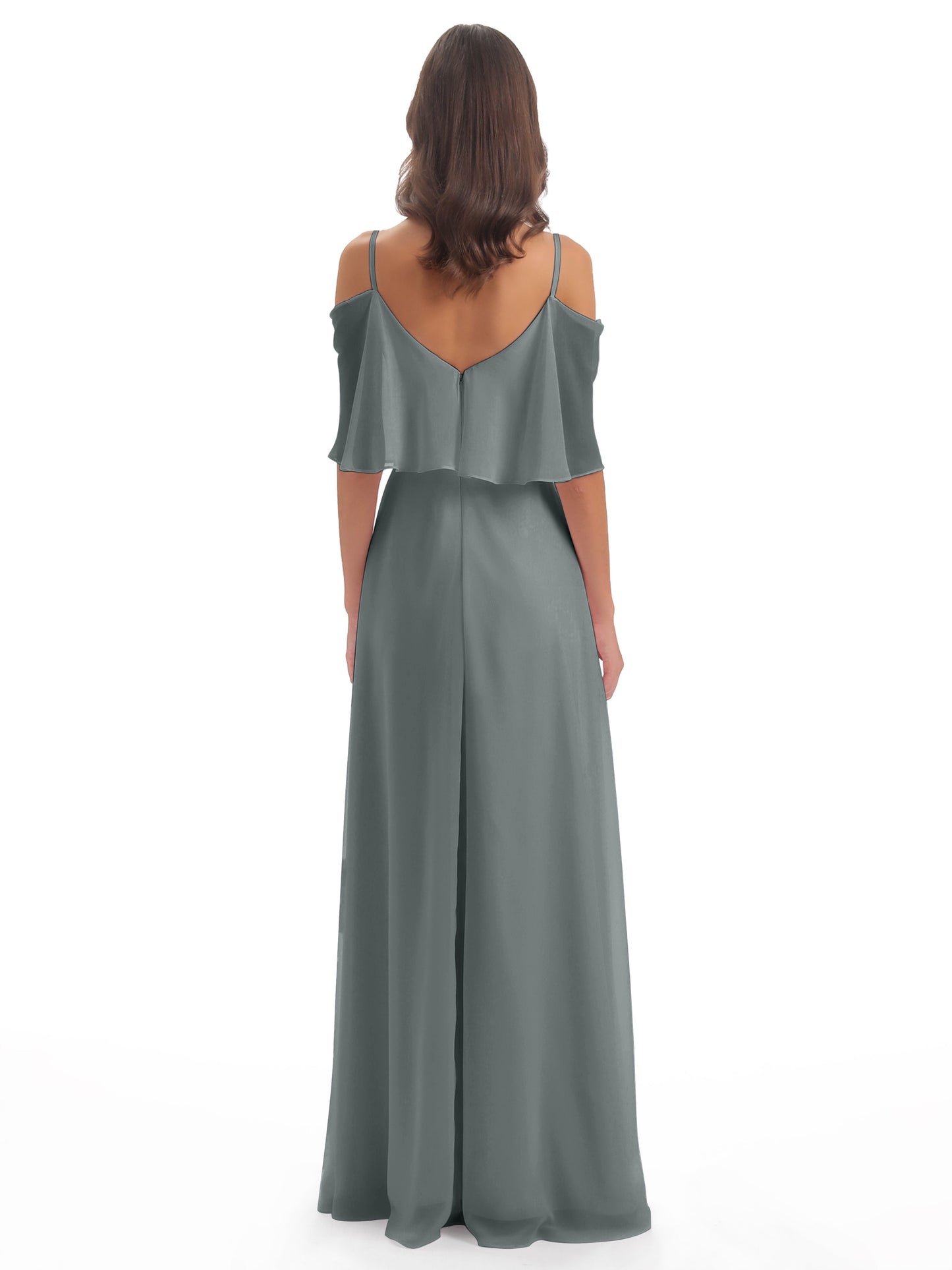 Abigail Sheath Spaghetti Straps Bridesmaid Dresses